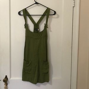 green BDG overalls
